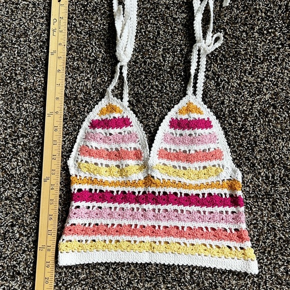 Forever 21 Multicolor Crochet Top - Picture 1 of 4